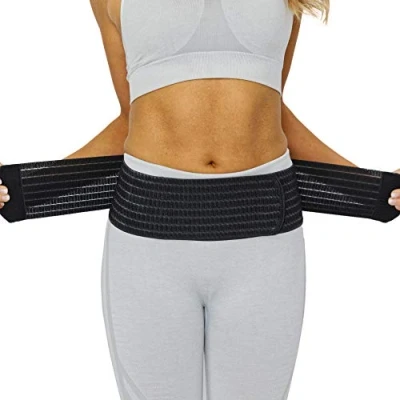 Abbildung von NEOtech Care 3 in 1 Bauchgurt für Schwangerschaft und nach der Geburt zur Stützung von Bauch Becken (Schwarz, M)