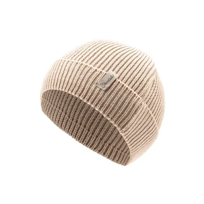 Abbildung von Sterntaler Beanie aus feiner Strickware Unisex Baby und Kinder Mütze mit Umschlag Übergangsmütze einfarbig Sand, 51