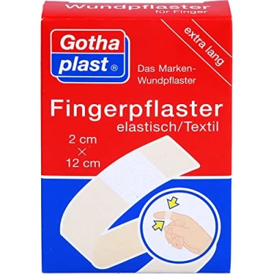 Abbildung von Gothaplast Fingerverb.2x12 cm elastisch