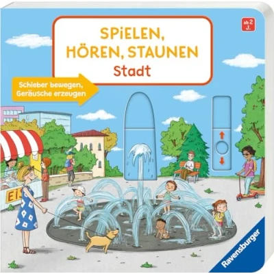 Abbildung von Spielen, Hören, Staunen: Stadt. Ein Soundbuch ganz ohne Batterie und Elektronik