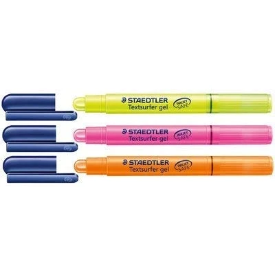 Abbildung von Staedtler Textmarker Textsurfer gel 3er Set