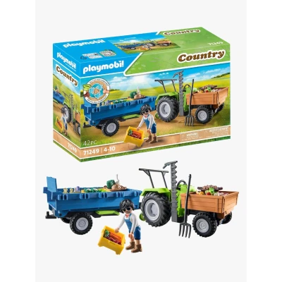 Abbildung von Playmobil 71249 Spielset Country Traktor mit Hänger