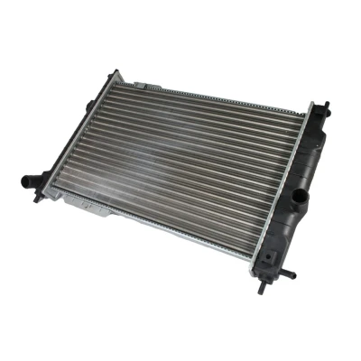 Abbildung von THERMOTEC D7X014TT Kühler, Motorkühlung Aluminium, Kunststoff für Fahrzeuge ohne Klimaanlage 359 538 23 Schaltgetriebe Kühlrippen mechanisch gefügt