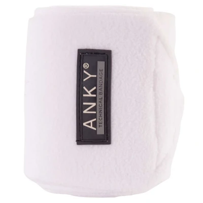 Abbildung von ANKY Bandagen Basic Fleece Set von 4 Weiß 350cm