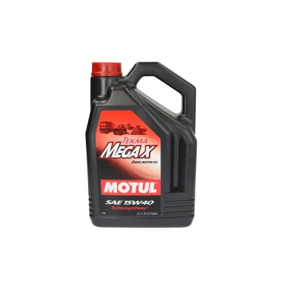 Abbildung von Motul Tekma Mega X 15W 40 5l Motoröl 106378 RENAULT: MEGANE Scenic, 1, TRAFIC 2 Kasten, TOYOTA: Celica VII Coupe, Avensis Verso