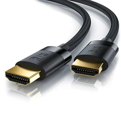 Abbildung von CSL 16k HDMI Kabel 2.1 5m 16k@30Hz 8k@60Hz 4k@120Hz UHD II Ultra High Speed Ethernet 48Gbps 8k / 2.0 4k HDR 10+ eARC 3D VRR Gaming TV PS5 Xbox
