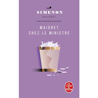 Abbildung von Maigret chez le ministre: und der Minister, französische Ausgabe