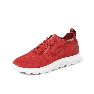 Abbildung von Geox Spherica Sneaker low, Herren, Größe: 40, Rot Schuhe