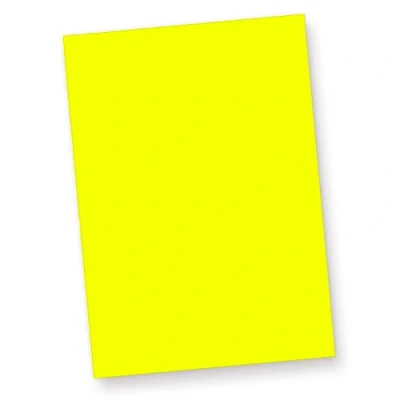 Abbildung von Neonpapier EXTREEEM Grell NEON Gelb 50 Blatt DIN A4, 80 g/qm Briefpapier, Leuchtpapier Party Deko Bastelpapier
