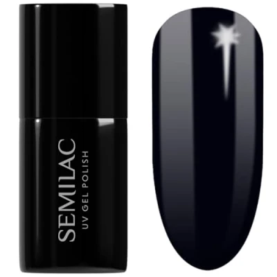 Abbildung von Semilac UV Nagellack Hybrid 420 Safari Night Blue 7ml Kollektion Into Her Nature