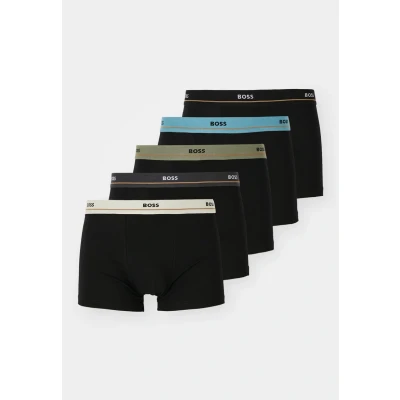 Abbildung von BOSS 5PACK Essential Boxerbriefs, Herren, Größe: Small, Black