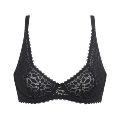 Abbildung von Dim Bügel Spitzen BH Daily Dentelle für jeden Tag Damen x1, Schwarz, 85E
