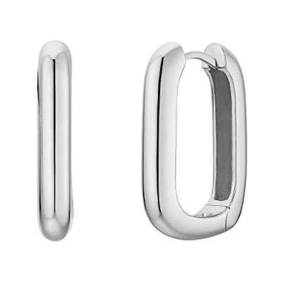 Abbildung von NOELANI Creolen 925 Sterling Silber Damen Ohrschmuck, 2,1 cm, Gold, Kommt in Schmuck Geschenk Box, 2031600