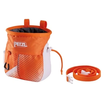 Abbildung von Petzl Sakapoche Chalkbag orange white