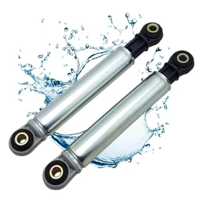 Abbildung von Lichtblau 2x SUSPA Stoßdämpfer für Miele Waschmaschine Farbe Silber I Vibrationsdämpfer 8mm Bohrung 120N passend Teile Nr. 4500826 4151285 Ersatzteil Waschmaschinendämpfer