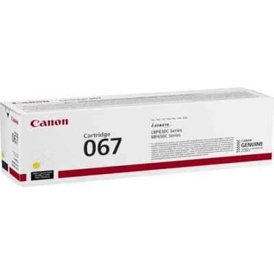 Abbildung von Canon 067 Gelb original Tonerpatrone für i SENSYS MF651Cw