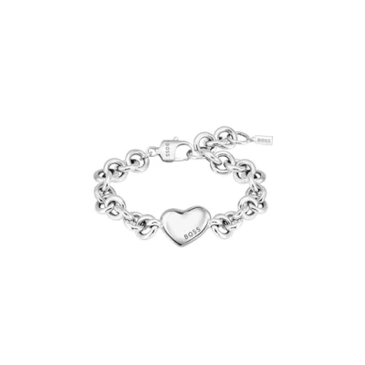 Abbildung von BOSS Honey LOVE Armband silvercoloured, Damen, Größe: One Size, Silver coloured