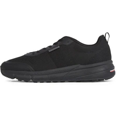 Abbildung von Tommy Hilfiger Lightweight Modern Runner Sneaker low, Herren, Größe: 46, Black Schuhe