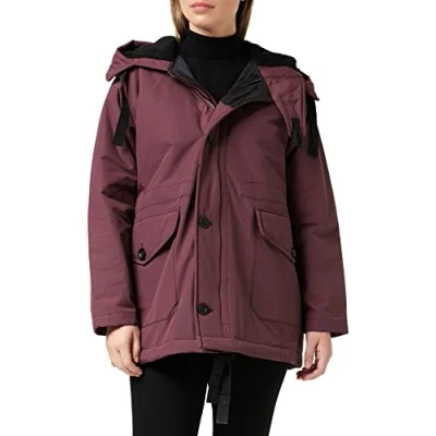 Abbildung von G STAR RAW Damen Mid Parka, Purpur (vineyard wine D22024 A281 D303), M