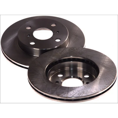 Abbildung von DELPHI BG3519 Bremsscheibe 235 18 4 Belüftet geölt unbehandelt ohne Radlager, ABS Sensorring TOYOTA: Yaris I Hatchback, Verso