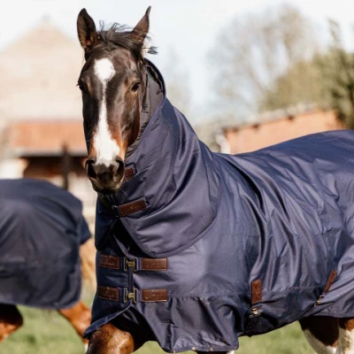 Abbildung von Kentucky Winterdecke All Weather Quick Dry mit Fleece 150g Navy 165/221