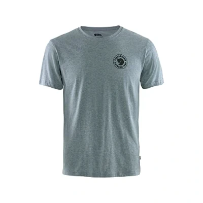 Abbildung von Fjallraven 87310 Logo T Shirt M Mens Uncle Blue Melange L