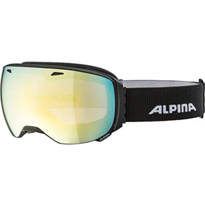 Abbildung von ALPINA BIG HORN QV Verspiegelte, Selbsttönende &amp; Kontrastverstärkende Skibrille Mit 100% UV Schutz Für Erwachsene