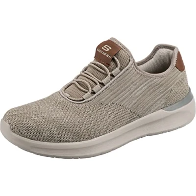 Abbildung von Skechers Herren Lattimore Coringa Sneaker, Taupe Knitted Mesh, 46 EU