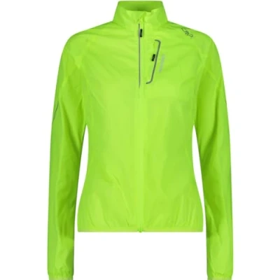Abbildung von CMP F.lli Campagnolo Damen Jacke Ultraleichte, winddichte und wasserabweisende Jacke, Yellow Fluo, D38, 3C46776T