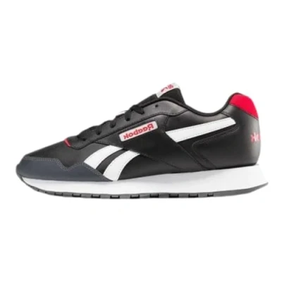 Abbildung von Reebok Unisex Glide Sneaker,Black White Vector Red,41 EU