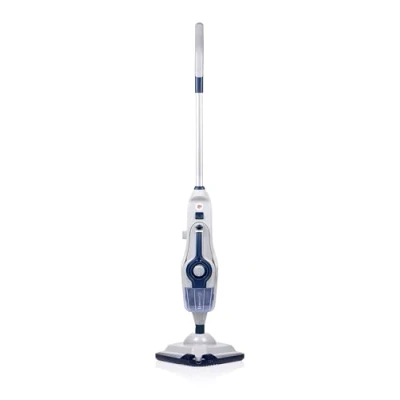Abbildung von Dirt Devil Dampfreiniger DD7003 2 in 1 Handdampfreiniger und Bodenreiniger Bodenwischer 1600W inkl. 5 Verschiedene Aufsätze Geeignet für Bodentypen 5,5 Meter Reichweite Blau