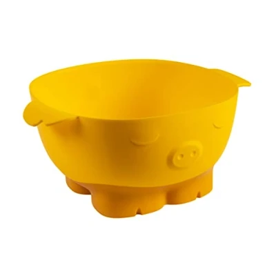 Abbildung von KUHN RIKON Kinderkitchen Schüssel Schwein, für Kinder, Gelb