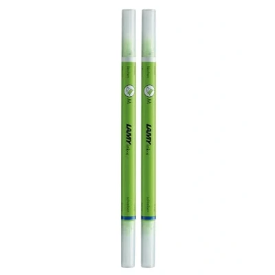 Abbildung von LAMY ink x 2er Set Tintenlöscher aus Kunststoff mit Löschspitze und Korrekturspitze ausschließlich zum Löschen von königsblauer Tinte