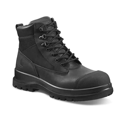 Abbildung von Carhartt Herren Detroit Rugged Flex® 15 cm hoher S3 Sicherheitsstiefel, Schwarz, 41