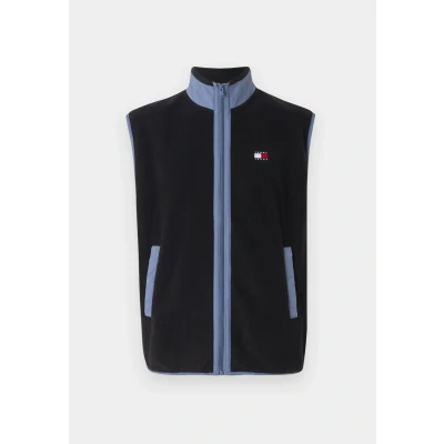 Abbildung von Tommy Jeans Polar VEST Weste, Herren, Größe: 44, Black