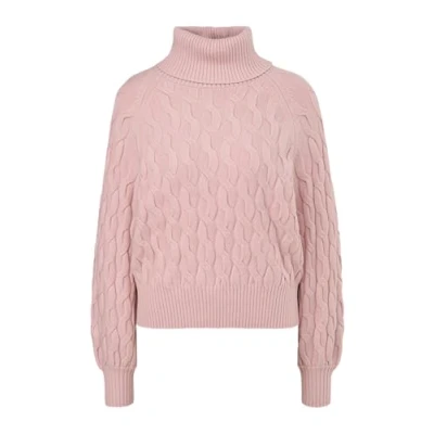 Abbildung von comma Rollkragenpullover mit Strickmuster