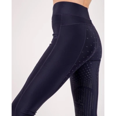 Abbildung von Montar Reitleggings Crystal Pull on Full Grip Navy 170