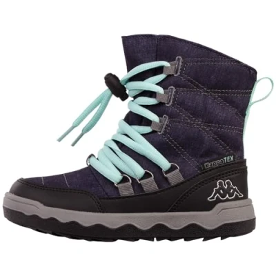 Abbildung von Kappa Unisex Kinder Stylecode: 261062k Sveberg Ii Tex K Girls Schneestiefel, Navy Mint, 33 EU