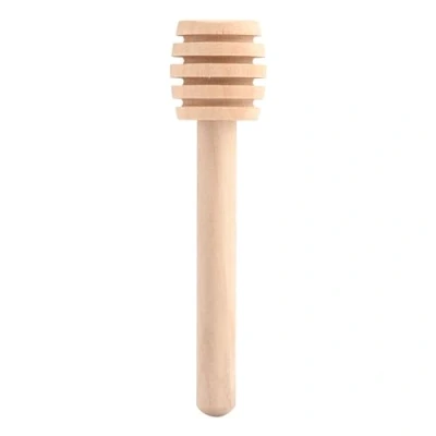 Abbildung von Haofy Holz Honiglöffel, 50 Stücke Haushalt Honig Schöpflöffel Sticks, Mini Honigstab Honiglöffel Honigstäbchen für Honiggläser Dipper, Jar 8cm/10cm/10.5cm/15cm/16cm (8cm)