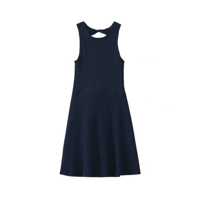 Abbildung von s.Oliver Kurze AUS WARE MIT Cutout Strickkleid für Kinder, Größe: 140, Navy