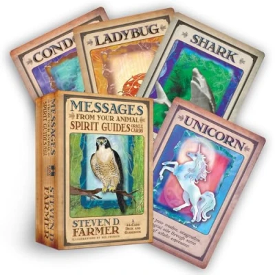 Abbildung von Messages from Your Animal Spirit Guides Oracle Cards: A 44 Card Deck and Guidebook!