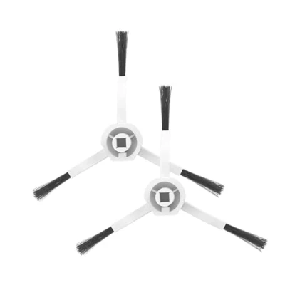 Abbildung von Dreame Ersatz Seitenbürstenpaar für Staubsauger D9,F9,L10 Pro,D10 Plus,D10s,D9 Plus,D9 max,F9 Pro,Spiralförmig zum Entfernen von Schmutz aus Ecken und Kanten Räumen