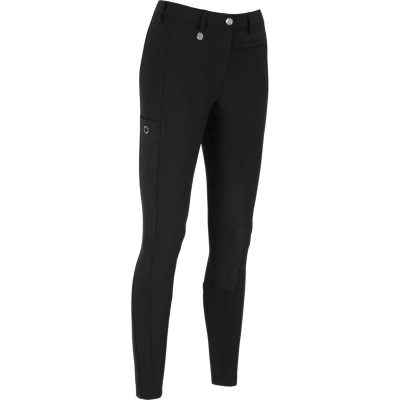 Abbildung von Pikeur Reithose New Lugana McCrown Full Grip Midwaist Schwarz
