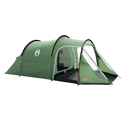 Abbildung von Coleman Zelt Coastline 3 Plus kompaktes Mann Personen Tunnelzelt leichtes Campingzelt mit Vorzelt und Fenstern Wasserdicht Dank 3.000mm Wassersäule