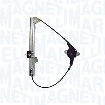 Abbildung von Magneti Marelli Fensterheber hinten rechts manuell ohne Elektromotor 350103139600 FIAT: Punto III Hatchback, Evo Hatchback
