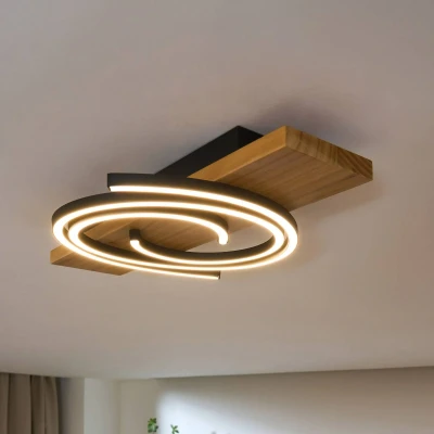 Abbildung von ECO LIGHT LED Deckenleuchte »LED RIFIA«, 1 flammig, Leuchtmittel Board fest integriert