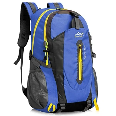 Abbildung von Besrina 40L Leichtes Wandern Rucksack, Multifunktions Wasser resistent Casual Camping Trekking Rucksack für Radfahren Reisen Klettern Outdoor Sport