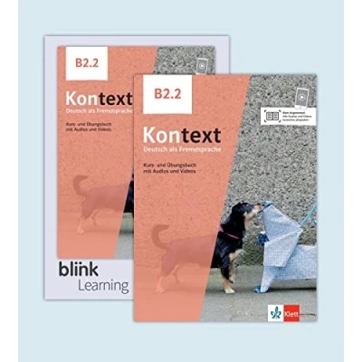 Abbildung von Kontext B2.2 Media Bundle BlinkLearning: Deutsch als Fremdsprache. Kurs und Übungsbuch mit Audios/Videos inklusive Lizenzcode BlinkLearning (14 Monate)
