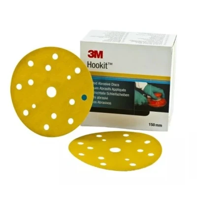 Abbildung von 3M Hookit 255P+ 50451 Schleifscheibensatz, Exzenterschleifer 150 P320