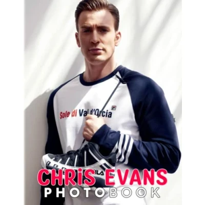 Abbildung von Chrís Evαns Photo Book: Picture Book Of Real Moments A Famous Actor With 40 Images Inside Great Gifts For Fans All Ages